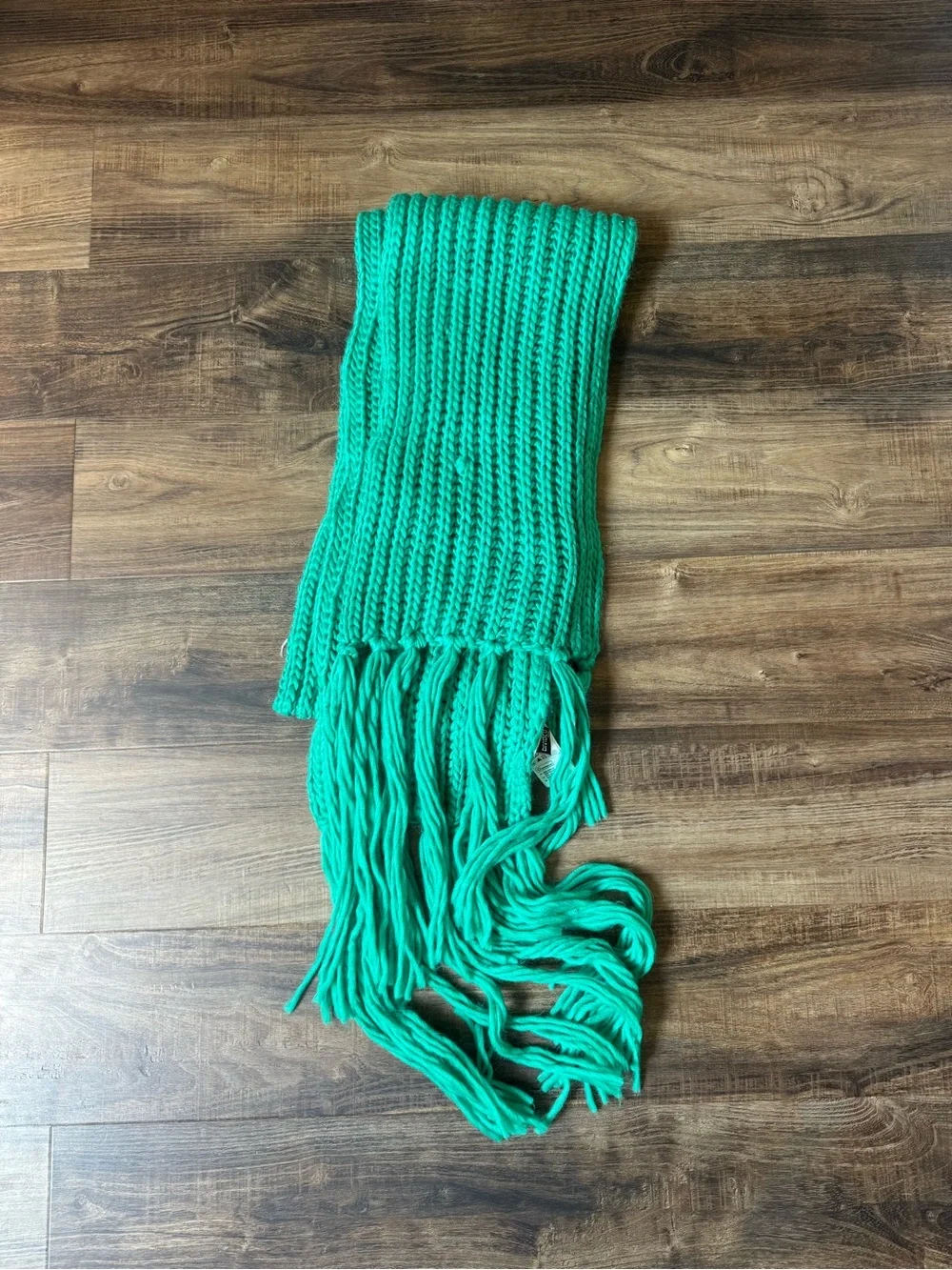 H&M Chunky Knit Fringe Scarf